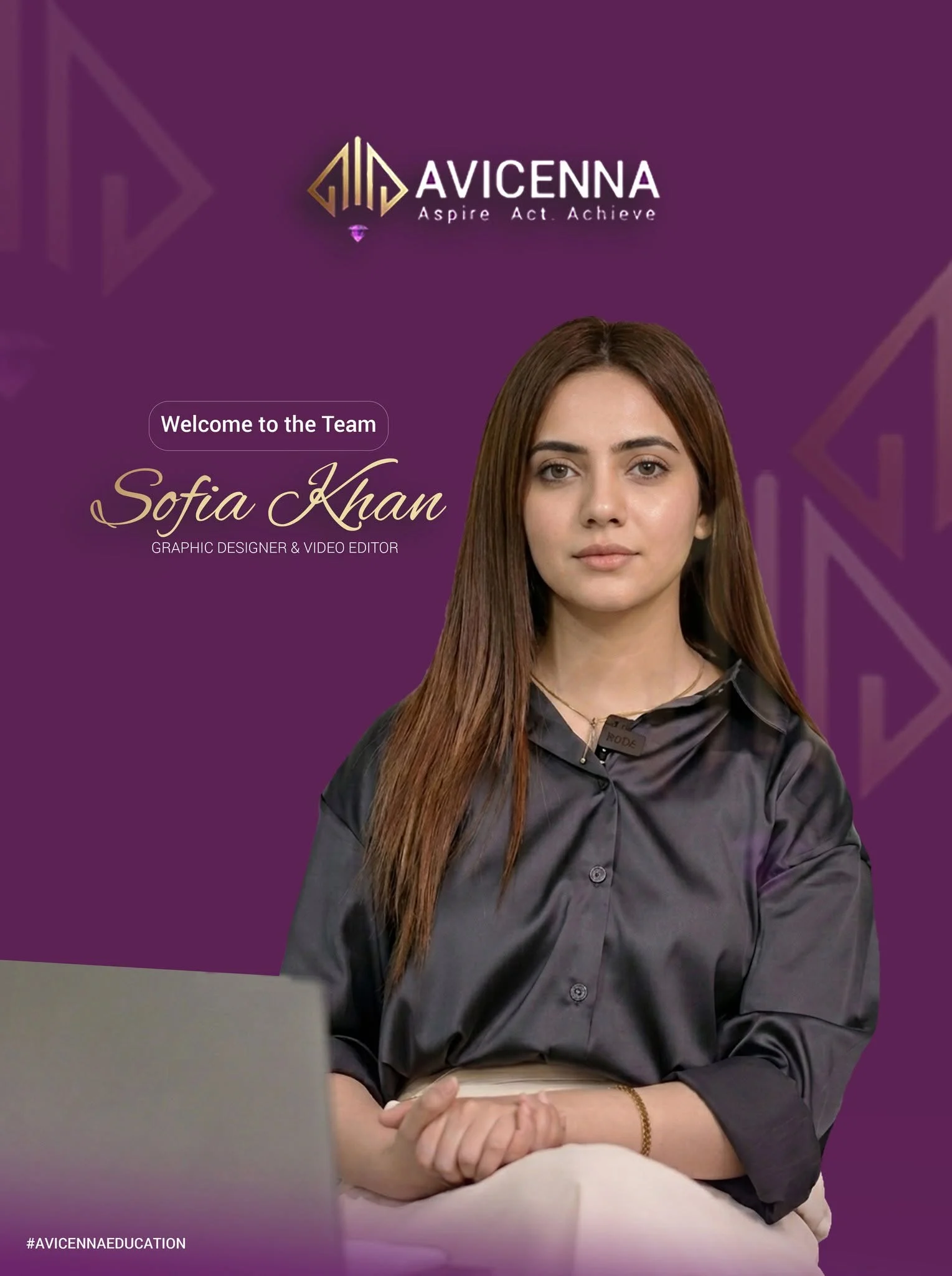 Graphic Designer and Video Editor at Avicenna Education System creating visual content and digital media.