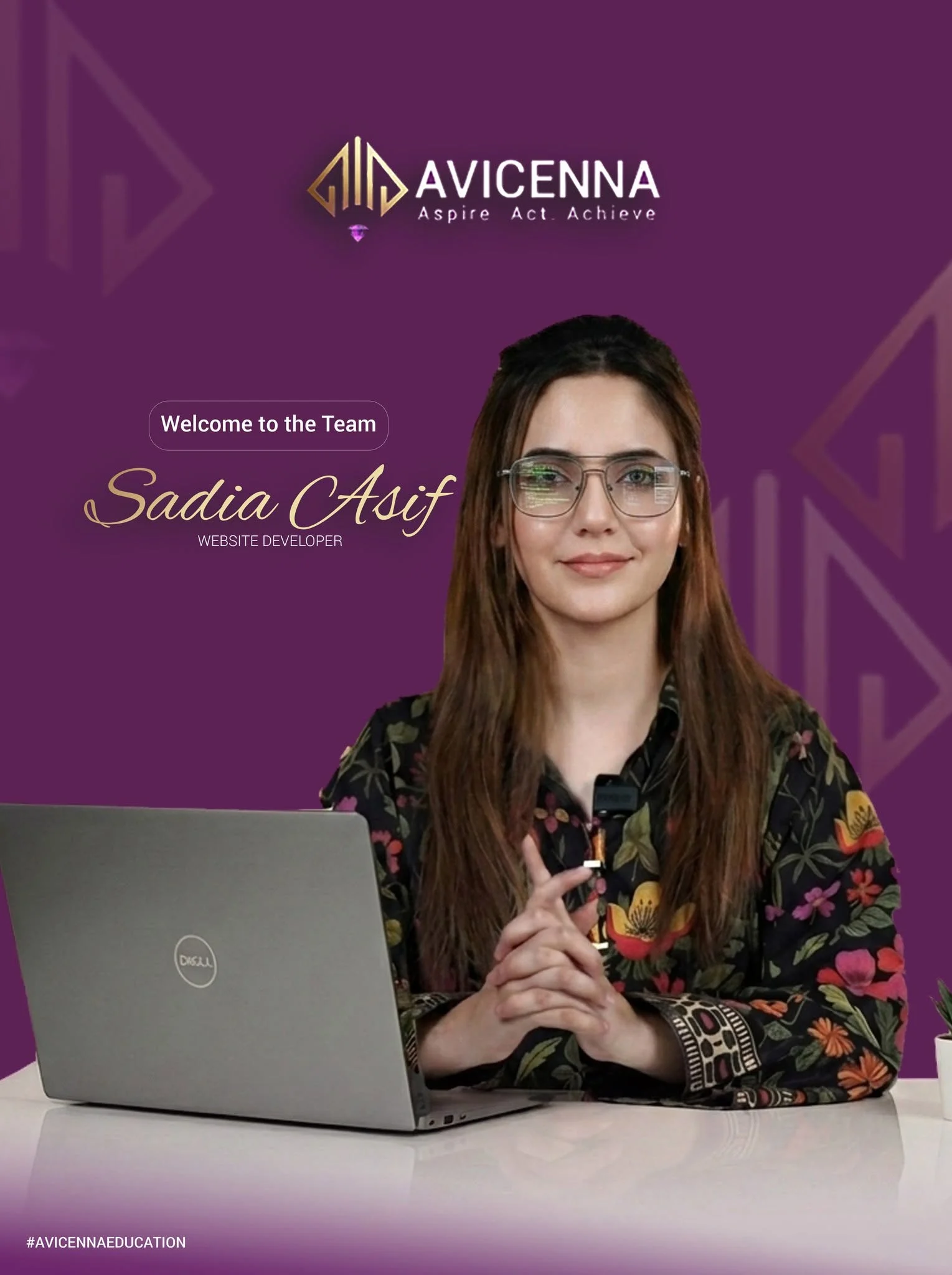 Website development team of Avicenna Education System working on digital platforms and online solutions.